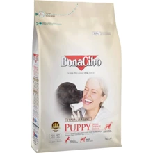 Сухой корм для щенков BonaCibo Puppy High Energy Chicken&Rice with Anchovy с мясом курицы, анчоусами и рисом 3 кг (BC406151): Тип Сухой корм