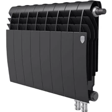 Радіатор із нижнім підключенням Royal Thermo BiLiner 350/Noir Sable VR – 8 секцій: Тип радіатора Секционный