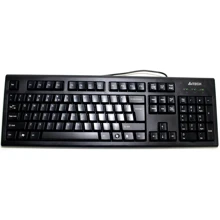 Клавіатура A4Tech KRS-85 Black USB.: Підключення дротове