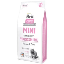 Сухой корм для взрослых собак породы йоркширский терьер Brit Care Sensitive Grain Free Yorkshire с лососем и тунцом 7 кг (8595602520213): Тип Сухой корм