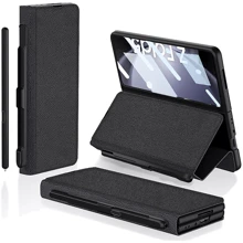 Аксессуар для смартфона GKK Leather Wallet with Slot Pen Black for Samsung F946 Galaxy Fold 5: Совместимость Samsung F946 Galaxy Fold 5
