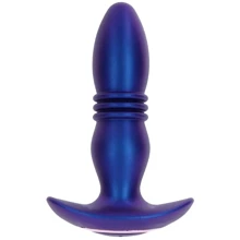 Анальна вібропробка Toy Joy Thrusting Vibr Plug (синій): Для кого унісекс