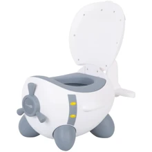 Горщик FreeON Plane White-Grey: Цвет белый