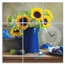 Часы настенные Your Time на холсте Подсолнух 60х60 см (06-403): Производитель Your Time