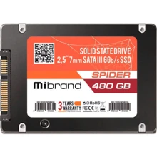 Mibrand Spider 480 GB (MI2.5SSD/SP480GB): Тип накопителя внутренний