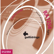 Струна для гитар Струны для акустической гитары Gallistrings RA1254 LIGHT: Тип Комплект струн