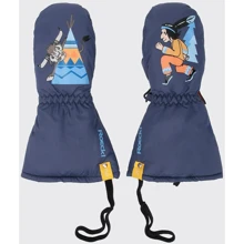 Детские варежки Roeckl Ski Minis Fassa 3 navy blue темно-синие (3405-737-590): Пол Мальчик