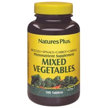Natures Plus Mixed Vegetables 180 tabs Смесь Овощей: Форма выпуска Таблетки