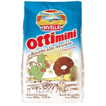 Печенье Divella Ottimini Alle Nocciole 350 г (DLR12141): Вес нетто 350 г