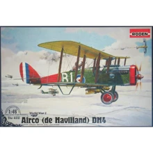 Модель Roden Биплан De Havilland DH4 Eagle (RN422): Производитель RODEN