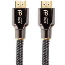 Кабель і перехідник PowerPlant HDMI to HDMI 2.0m 2.1V, Ultra HD 8K, eARC, 30AWG (CA912193): Тип кабель