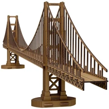 Картонний конструктор Cartonic 3D Puzzle GOLDEN GATE BRIDGE: Вид города, страны и архитектурные сооружения