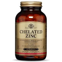 Solgar Chelated Zinc 250 Tablets: Тип цинк