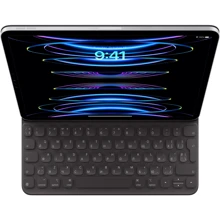 Аксессуар для iPad Apple Smart Keyboard Folio for iPad Air (5th generation) and iPad Pro 11-inch (3rd generation) - Ukrainian (MXNK2UA/A): Цвет черный
