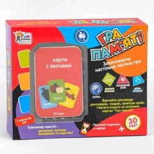 Карточная игра 4FUN Game Club Игра памяти – с фруктами (UKB-B 0045-1): Производитель 4FUN Game Club