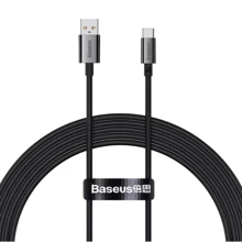 Кабель Baseus USB Cable to USB-C Superior Series Fast Charging Data 100W 2m Black (P10320102114-02): Тип USB Cable - USB-C