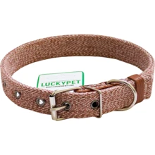 Ошейник Lucky Pet Melange двойной 2/30-40 см коричневый (550378): Производитель Lucky Pet