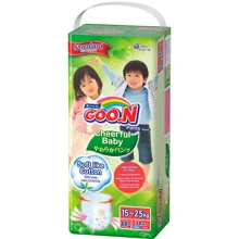 Трусики-подгузники Goo.N CHEERFUL BABY для детей (размер XXL, унисекс, 34 шт) (843287): Тип Подгузники-трусики
