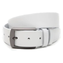 Мужской ремень Borsa Leather белый (V1115GX37-white): Пол Мужской