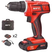 Шуруповерт MPT MCDT-1626.B2: Назначение профессиональный