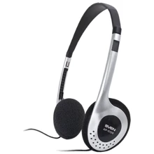 Наушники SVEN AP-010V Black/Silver: Тип конструкции накладные