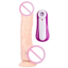 Реалистичный вибратор на присоске GHISA Alexander Lee 10'' Vibrating Dildo - Flesh, 291714: Для кого Для женщин