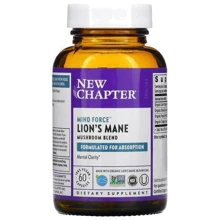 New Chapter LifeShield Витамины для мозга 60 капсул: Форма выпуска Капсулы