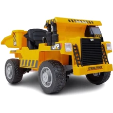 Детский электромобиль Грузовик Bambi Racer, желтый (JS3198EBLR-6): Вид грузовик