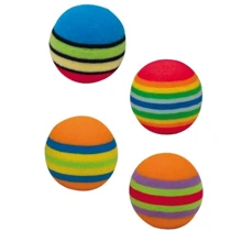 Іграшка для котів Croci М'яч зефірний веселка 3 см (C6098619): Виробник Croci