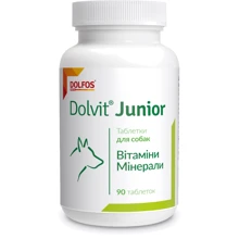 Витаминно-минеральный комплекс Dolfos Dolvit Junior для собак 90 табл. (127-90): Производитель Dolfos