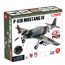 Об'ємний пазл 4D Master "Літак F-51D Mustang 4" (26908): Виробник 4D Master