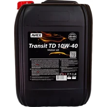 Олія моторна AVEX TRANSIT TD 10W-40, API CF-4/SG, кан. 20л: Тип Минеральное
