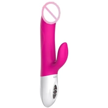 Пульсатор-кролик Leten Vibrator Realistic с подогревом и вибрацией клиторального отростка: Для кого Для женщин