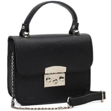 Женская сумка-сэтчел Ricco Grande черная (1l623-black): Пол Женский