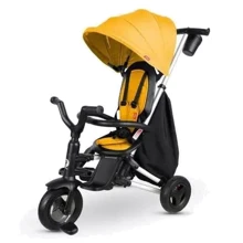 Велосипед складной трехколесный детский Qplay Nova+ Rubber Desert Yellow: Тип 3х колесный велосипед