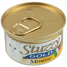 Консервы для кошек Stuzzy Gold Cat Trout форель, мусс, 85 г: Тип Консервы