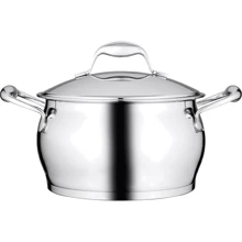 Кастрюля BergHoff Essentials с крышкой 20 см, 3.9 л (1100173): Тип Традиционная
