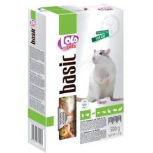 Полнорационный корм Lolopets для декоративных крыс 500 г (LO-71500): Вид Корм