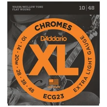 Струна для гитар Струны D`ADDARIO ECG23 XL CHROMES EXTRA LIGHT (10-48): Тип Комплект струн