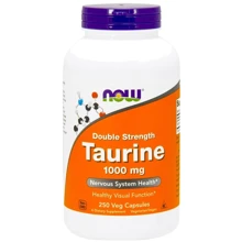 Now Foods Taurine, Double Strength, 1,000 mg, 250 Veg Capsules (NF0143): Тип Таурин