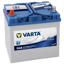 Автомобільний акумулятор Varta 6СТ-60 BLUE dynamic D48 (560411054): Ємність, Ач 60