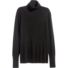 Водолазка H&M 4004664 44 черная: Сезон Демисезон