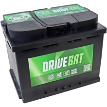 Автомобильный аккумулятор DRIVEBAT 6СТ-60 Е: Ёмкость, Ач 60