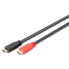 Кабель и переходник Digitus HDMI to HDMI 10.0m UHD 4K Amplifier (AK-330118-100-S): Тип кабель