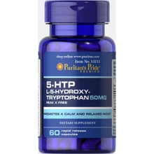 Puritan's Pride 5-HTP 50 mg 60 caps: Форма выпуска Капсулы