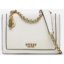 Женская сумка через плечо GUESS ABEY CONVERTIBLE XBODY FLAP белая (HWWA8558190-WHI): Пол Женский