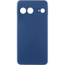 Чехол для телефонов Lakshmi Case Silicone Cover Full Camera Navy Blue for Google Pixel 7: Совместимость Google Pixel 7