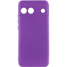 Чохол для телефона Lakshmi Case Silicone Cover Full Camera Purple для Google Pixel 6a: Сумісність Google Pixel 6a
