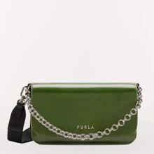 Женская сумка кросс боди Furla Splendida Mini Shoulder Bag зеленая (WB00315BX02090727S): Пол Женский