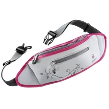 Сумка на пояс Deuter Neo belt II silver-magenta (390504505): Цвет серый